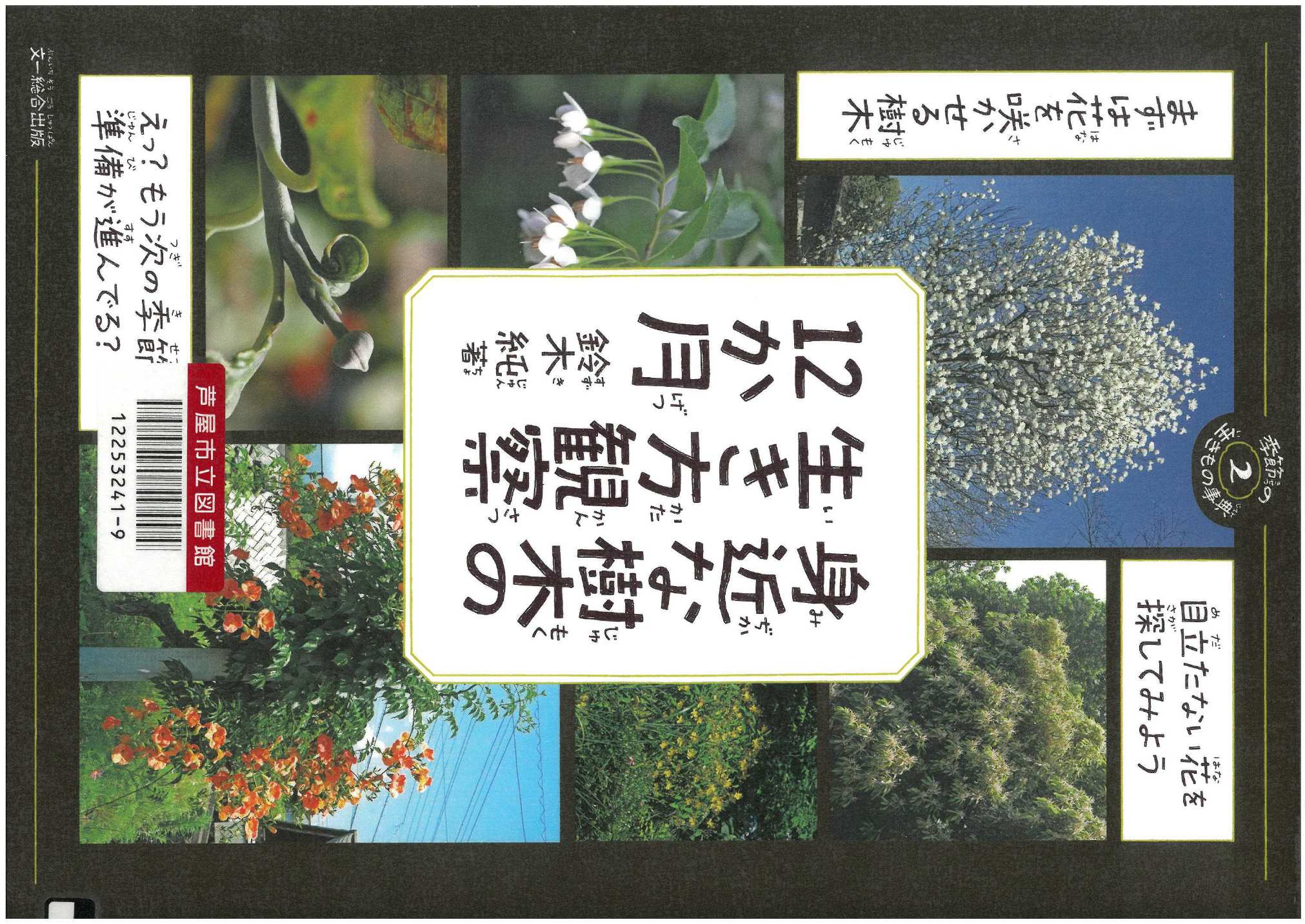身近な樹木の生き方観察１２か月 表紙