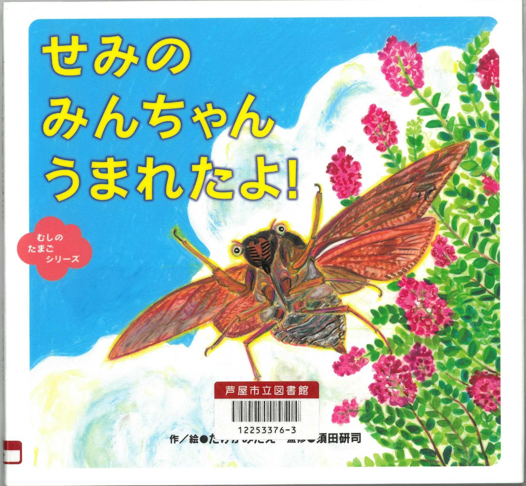 せみのみんちゃんうまれたよ！ 表紙