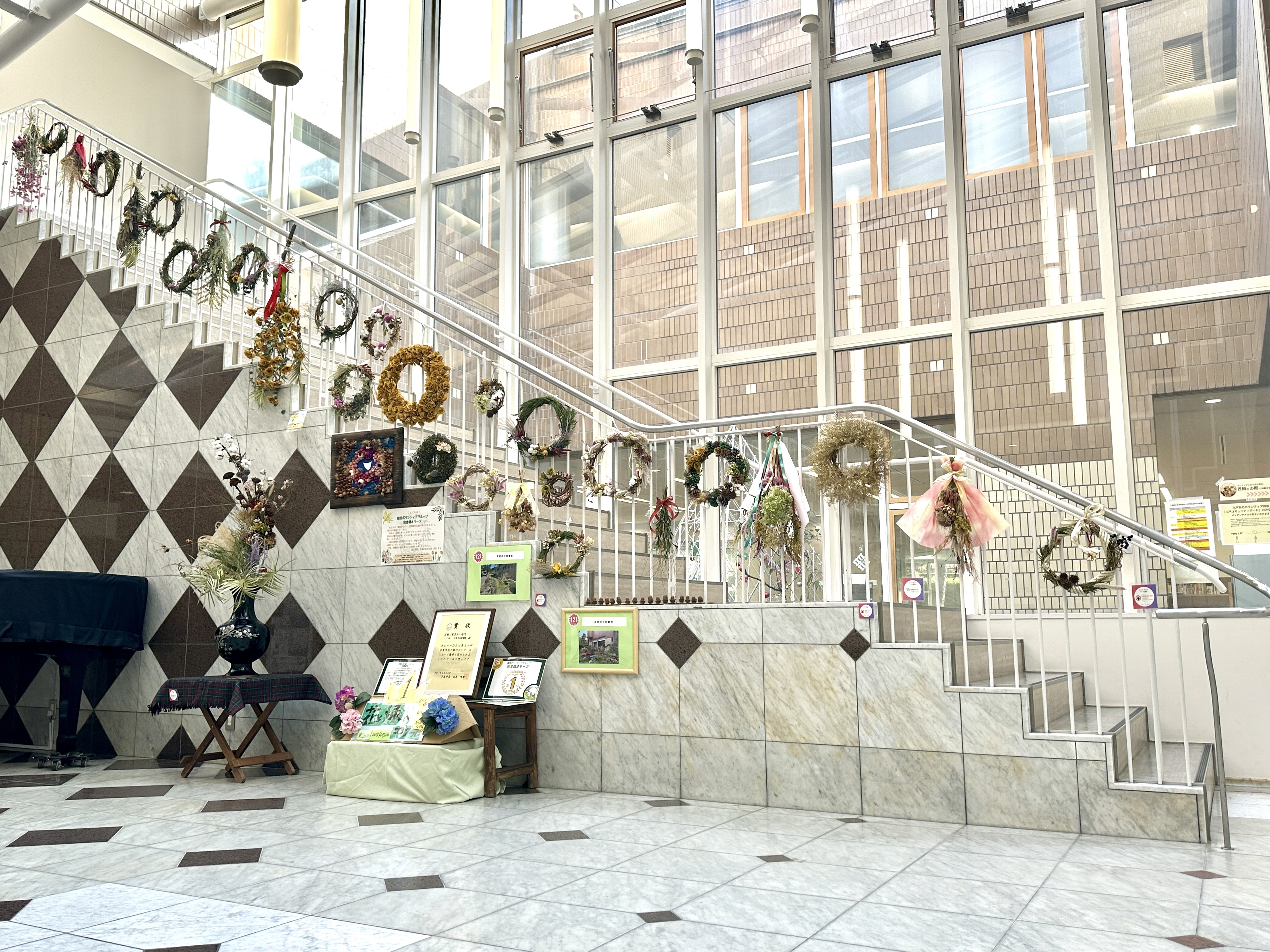 エントランス展示