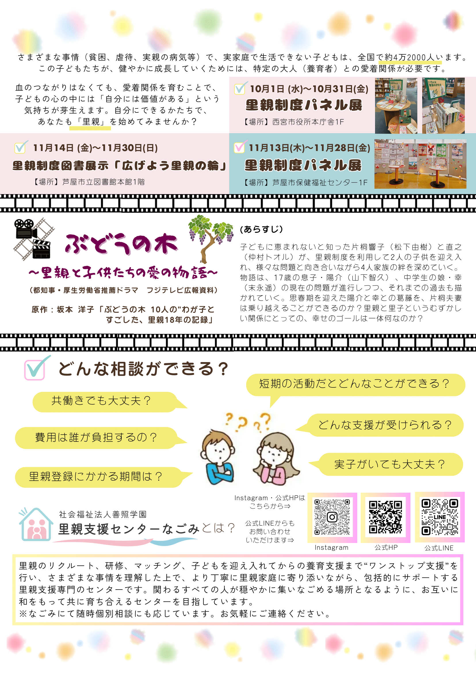 里親制度フォーラム・映画上映会２